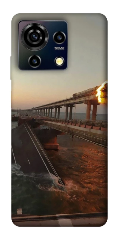 Чехол на ZTE Blade V50 Vita Крымский мост устал фото 1 из 1