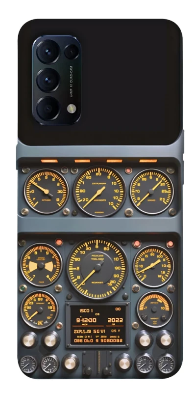 Чохол на Oppo Reno 5 4G Airplane instrument panel фото 1 з 1