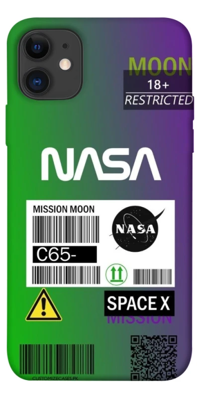 Чохол на Apple iPhone 11 (6.1") NASA ver.2 фото 1 з 1