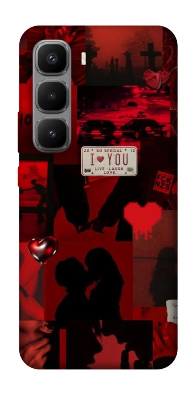 Чохол на Infinix Hot 60 Pro+ Love collage ver.2 фото 1 з 1