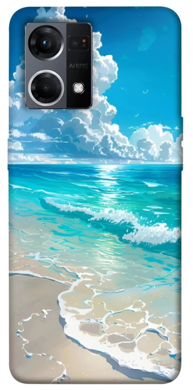 Чехол на Oppo Reno 7 4G Azure sea фото 1 из 1