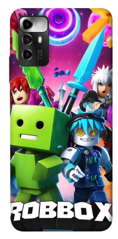 Чехол на ZTE Blade A72 Roblox gaming heroes фото 1 из 1