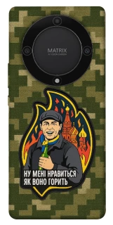 Чехол на Huawei Magic5 Lite Ну мне нравится как оно горит фото 1 из 1