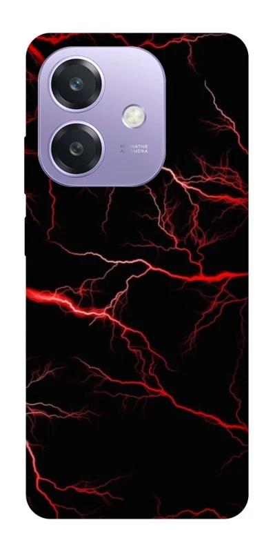 Чехол на Oppo A40m Красная молния фото 1 из 1