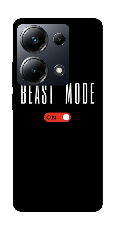 Чехол на Xiaomi Poco M6 Pro 4G Beast mode фото 1 из 1