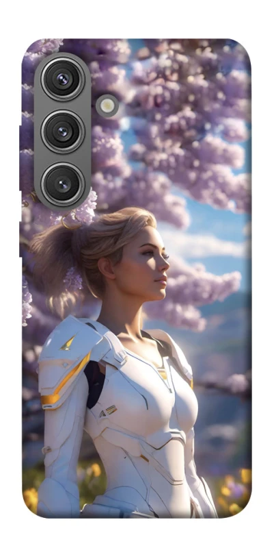 Чохол на Samsung Galaxy S24 Cyber space girl ver.1 фото 1 з 1