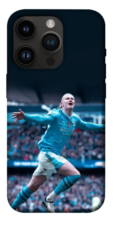 Чехол на Apple iPhone 14 Pro (6.1") Erling Haaland V3 фото 1 из 1