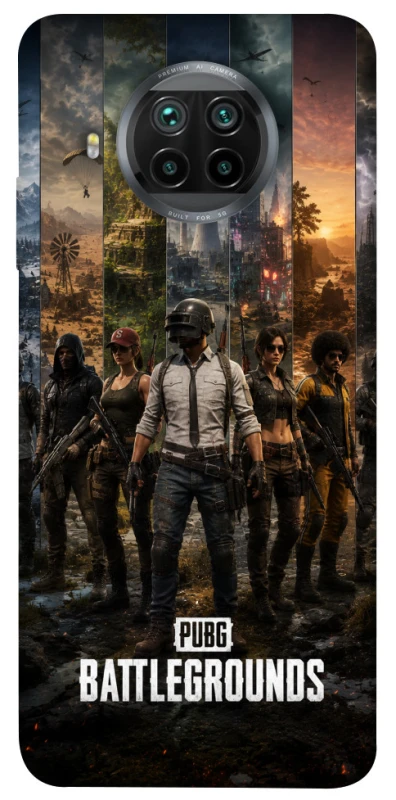 Чехол на Xiaomi Mi 10T Lite / Redmi Note 9 Pro 5G PUBG фото 1 из 1