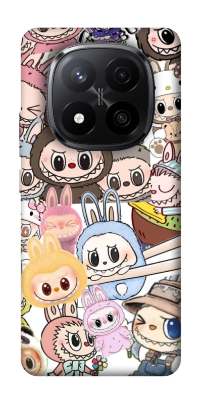Чехол на Xiaomi Redmi Note 14 Pro+ 5G All Labubus фото 1 из 1
