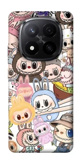 Чехол на Xiaomi Redmi Note 14 Pro+ 5G All Labubus фото 1 из 1
