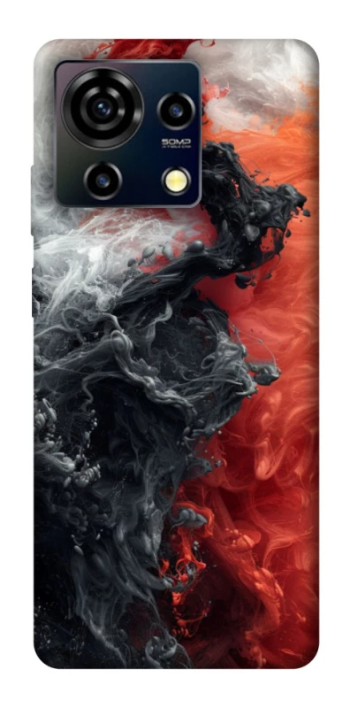 Чохол на ZTE Blade V50 Vita Black and Red фото 1 з 1