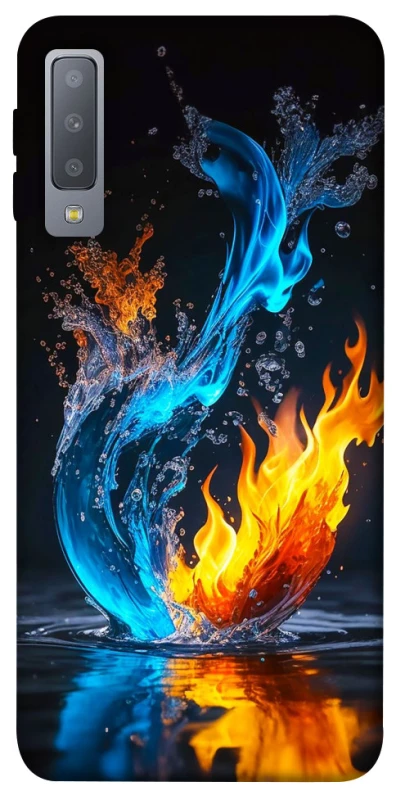 Чохол на Samsung A750 Galaxy A7 (2018) Water And Fire фото 1 з 1