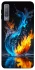 Чохол на Samsung A750 Galaxy A7 (2018) Water And Fire фото 1 з 1