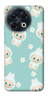 Чохол на TECNO Spark 30 Pro (KL7) Labubu Green фото 1 з 1