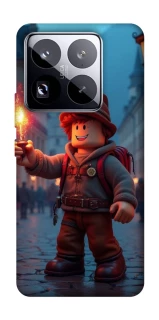 Чехол на Xiaomi 15 Pro Roblox Fire Logo Blue Flames фото 1 из 1