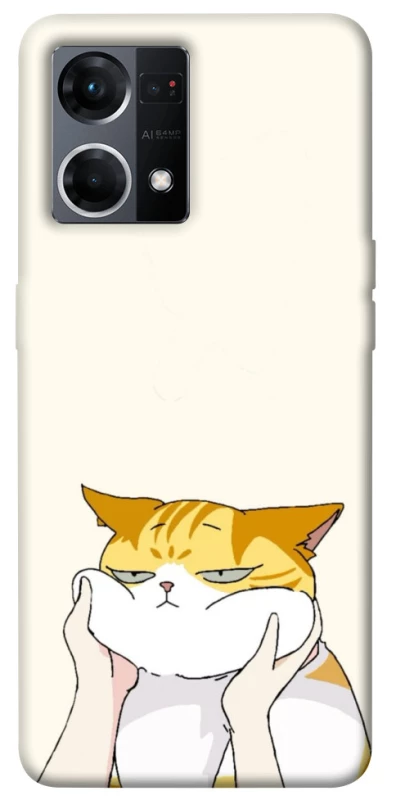 Чохол на Oppo Reno 7 4G Cat bun фото 1 з 1