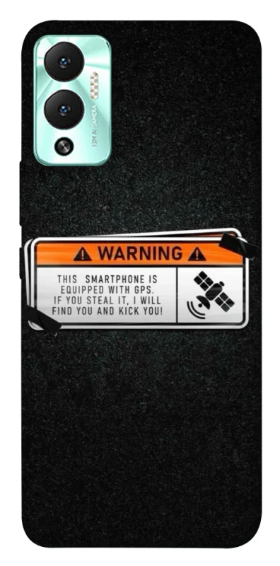 Чохол на Infinix Hot 12 Play Warning фото 1 з 1