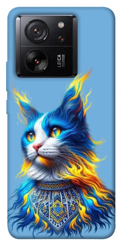 Чохол на Xiaomi 13T Pro Кіт патріот фото 1 з 1