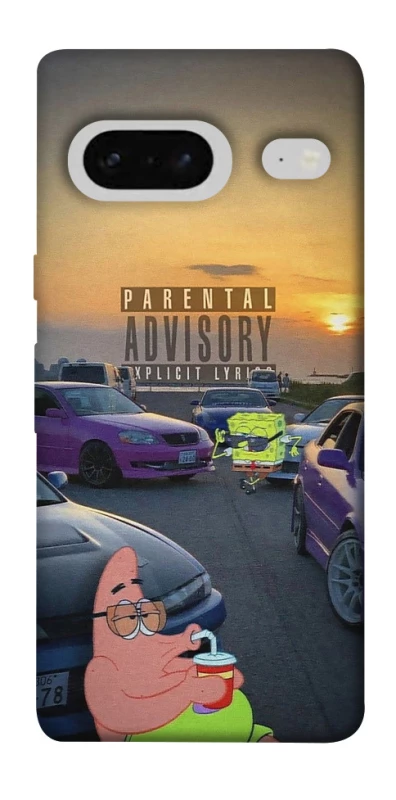 Чохол на Google Pixel 7 Патрік на перегонах фото 1 з 1