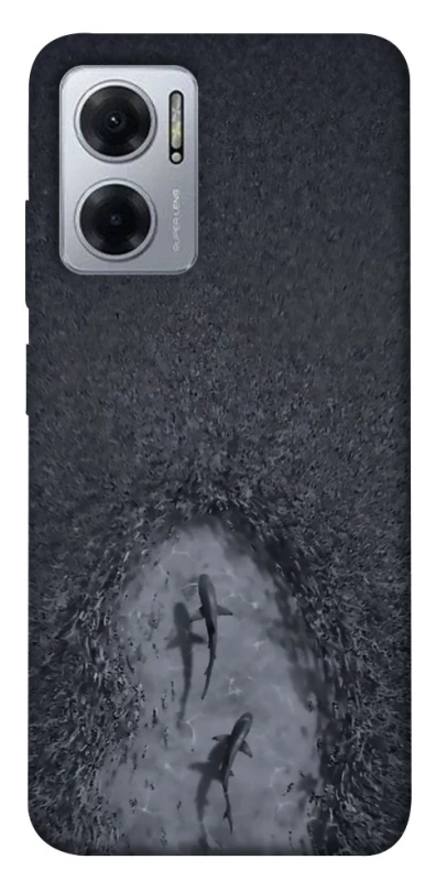 Чехол на Xiaomi Redmi Note 11E Акула фото 1 из 1