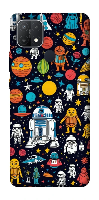 Чохол на Oppo A15s / A15 Star Wars background ver.2 фото 1 з 1