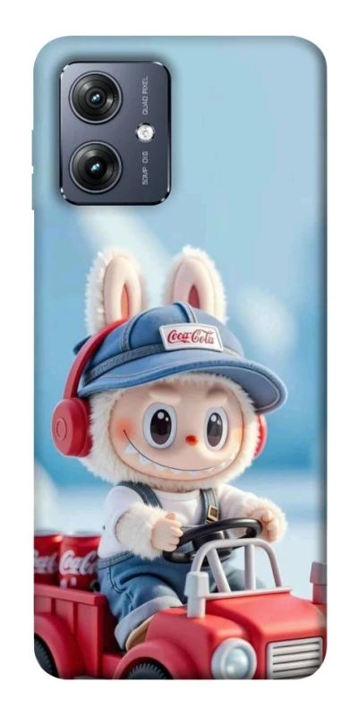 Чохол на Motorola Moto G54 Labubu in the car фото 1 з 1