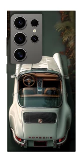 Чехол на Samsung Galaxy S24 Ultra White porsche фото 1 из 1