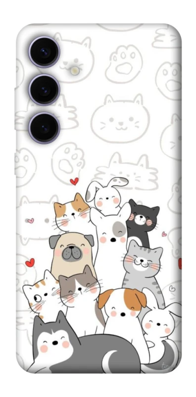 Чохол на Samsung Galaxy S25+ Funny Pets фото 1 з 1