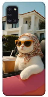 Чехол на Samsung Galaxy A31 Stylish Cat Cruise фото 1 из 1