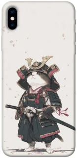Чохол на Apple iPhone XS Max (6.5") Samurai Cat Warrior фото 1 з 1