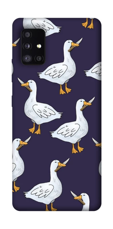 Чохол на Samsung Galaxy A51 5G Гуси з претензією фото 1 з 1