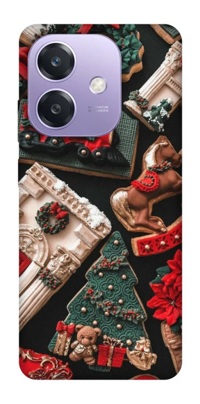 Чохол на Oppo A3 4G Новорічний v20 фото 1 з 1