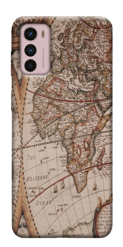 Чехол на Motorola Moto G42 Карта путешествий фото 1 из 1