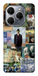 Чехол на TECNO Spark 20 Pro Art collage ver.4 фото 1 из 1