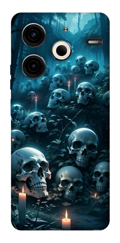 Чохол на TECNO Pova 6 Neo (LI6) Skulls v3 фото 1 з 1