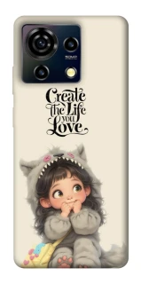 Чохол на ZTE Blade V50 Vita Create the life you love фото 1 з 1