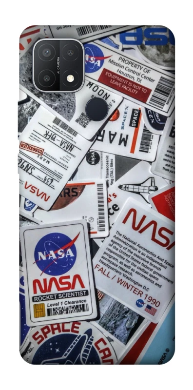 Чохол на Oppo A15s / A15 NASA ver.4 фото 1 з 1