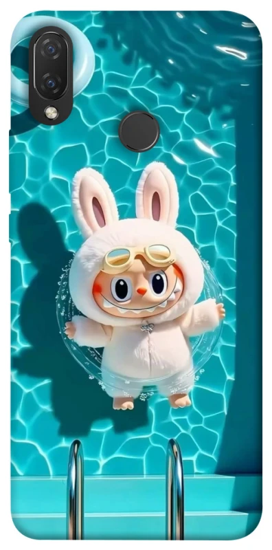 Чохол на Huawei P Smart+ (nova 3i) Labubu in the pool ver.2 фото 1 з 1