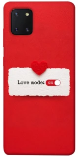 Чохол на Samsung Galaxy Note 10 Lite (A81) Love Mode ON фото 1 з 1
