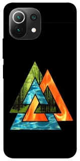 Чехол на Xiaomi Mi 11 Lite Валькнут v4 фото 1 из 1