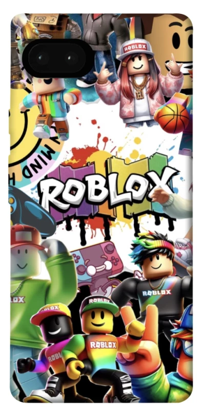 Чехол на Google Pixel 7a Roblox Characters Collage фото 1 из 1