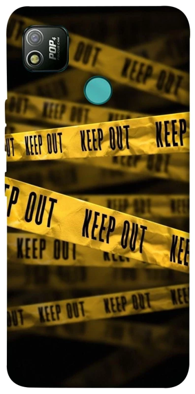 Чехол на TECNO POP 4 keep out фото 1 из 1