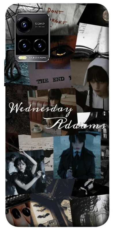 Чохол на Vivo Y21 / Y33s Wednesday Collage ver.1 фото 1 з 1