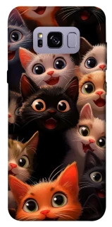 Чохол на Samsung G955 Galaxy S8 Plus happy cats фото 1 з 1