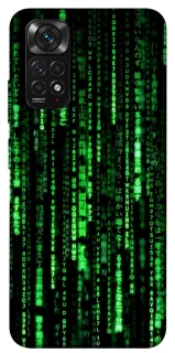 Чехол на Xiaomi Redmi Note 11 (Global) / Note 11S Matrix Code фото 1 Чехол на Xiaomi Redmi Note 11 (Global) / Note 11S Matrix Code фото 1 из 1