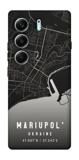 Чехол на Tecno Camon 40 Pro 5G Mariupol map фото 1 из 1
