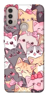 Чехол на Motorola Moto E40 Cute Cat фото 1 из 1