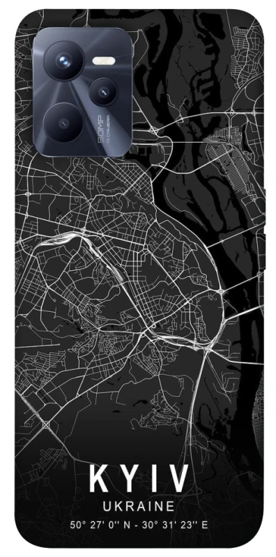 Чохол на Realme C35 Kyiv map фото 1 з 1