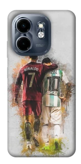Чохол на Infinix Smart 9 4G / Hot 50i Ronaldo та Messi фото 1 з 1