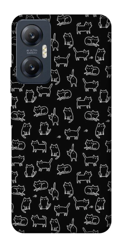 Чехол на Infinix Hot 20 5G Black Cats фото 1 Чехол на Infinix Hot 20 5G Black Cats фото 1 из 1
